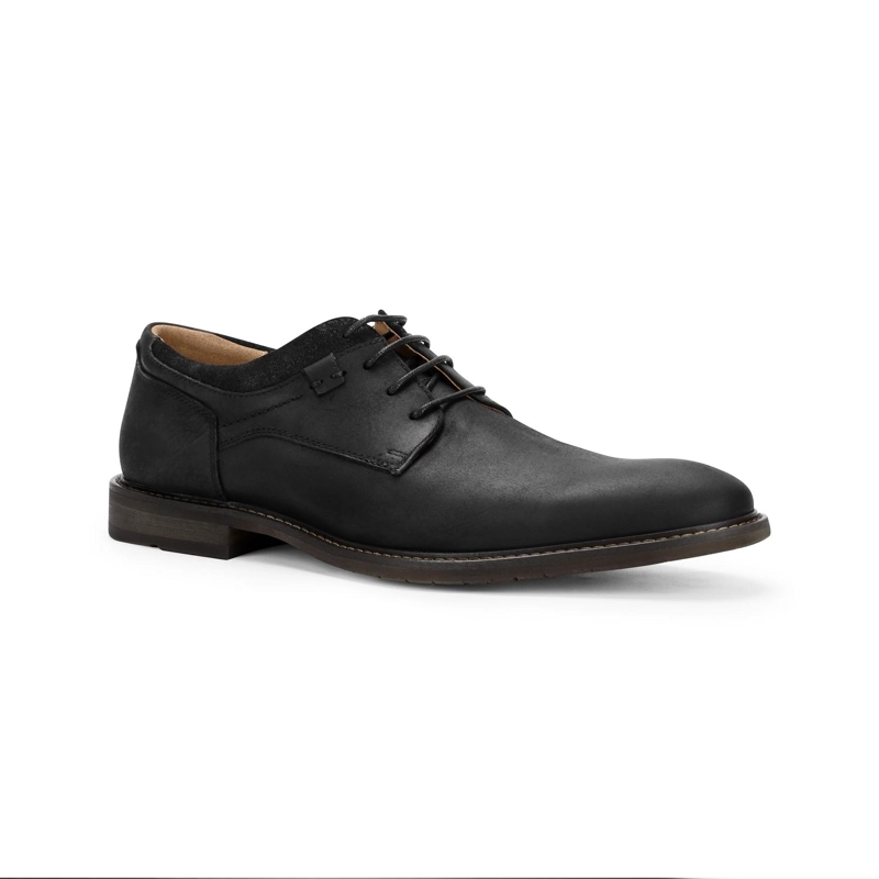 ZAPATOS HOMBRE CUERO CORKTOWN-0-01 NEGRO ['TEXTIL Y CUERO'] - 1