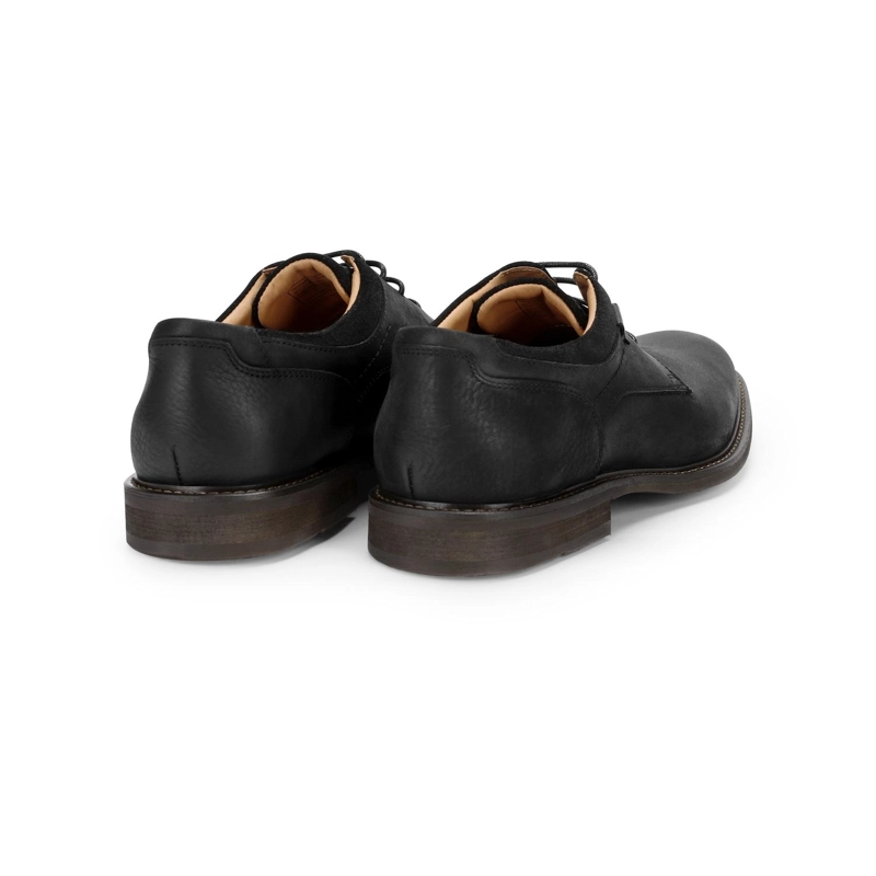 ZAPATOS HOMBRE CUERO CORKTOWN-0-01 NEGRO ['TEXTIL Y CUERO'] - 4