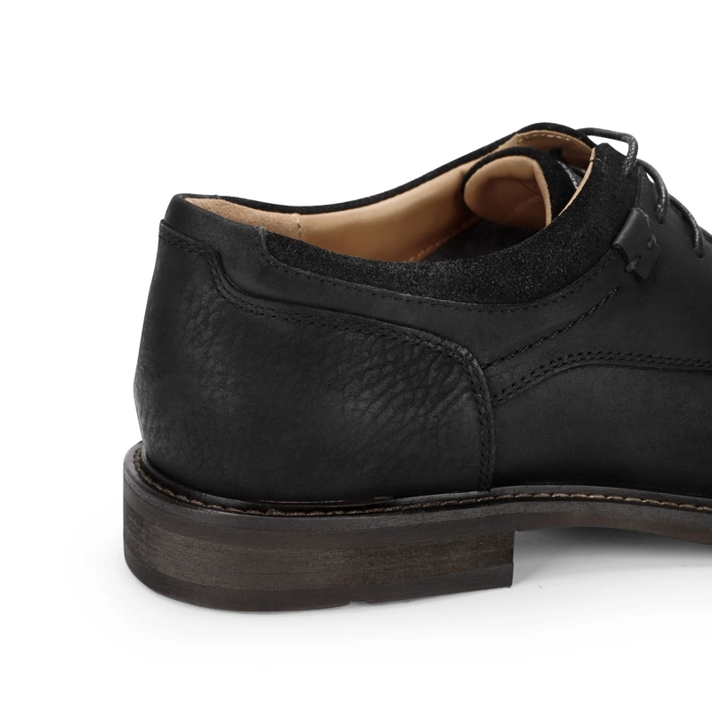 ZAPATOS HOMBRE CUERO CORKTOWN-0-01 NEGRO ['TEXTIL Y CUERO'] - 5