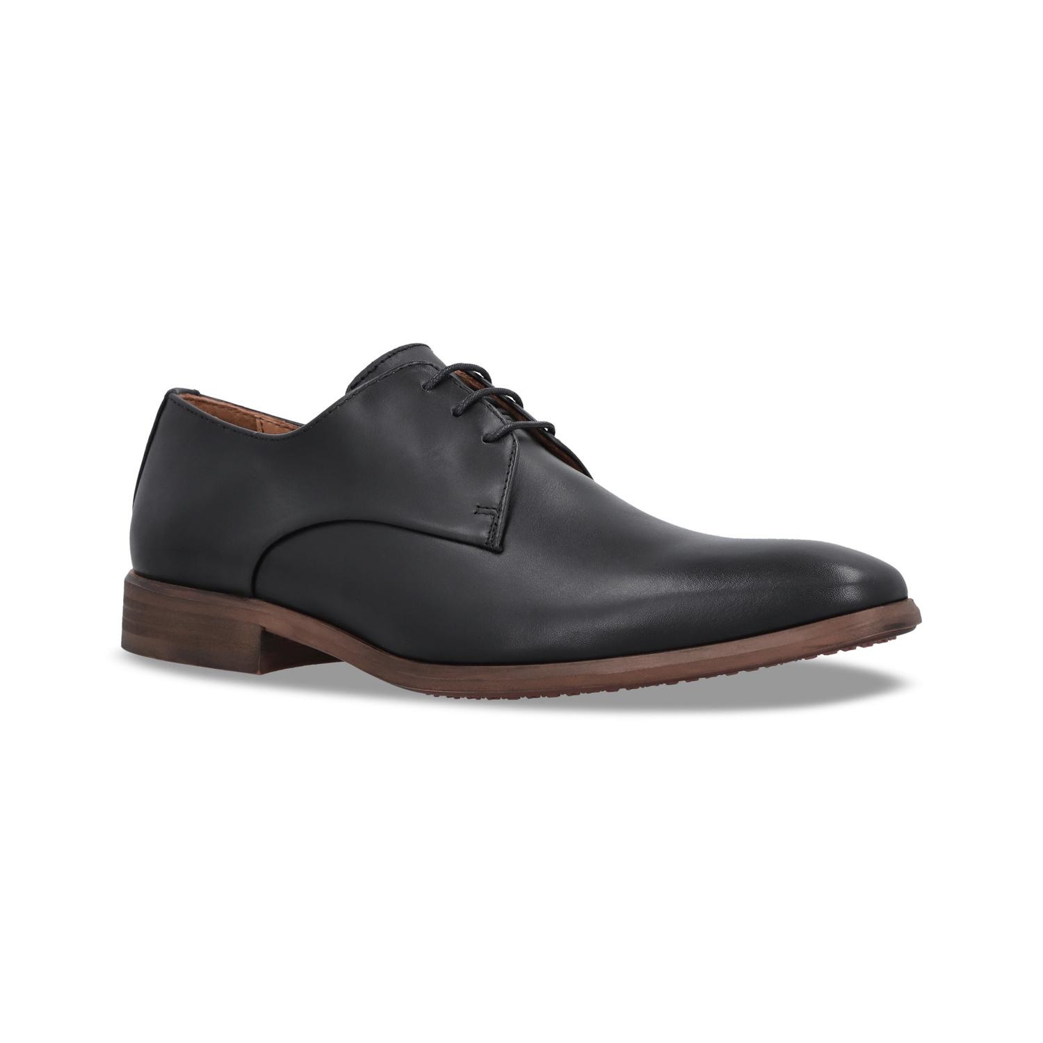 ZAPATOS HOMBRE CUERO PASSY-0-01 NEGRO CARDINALE - 1