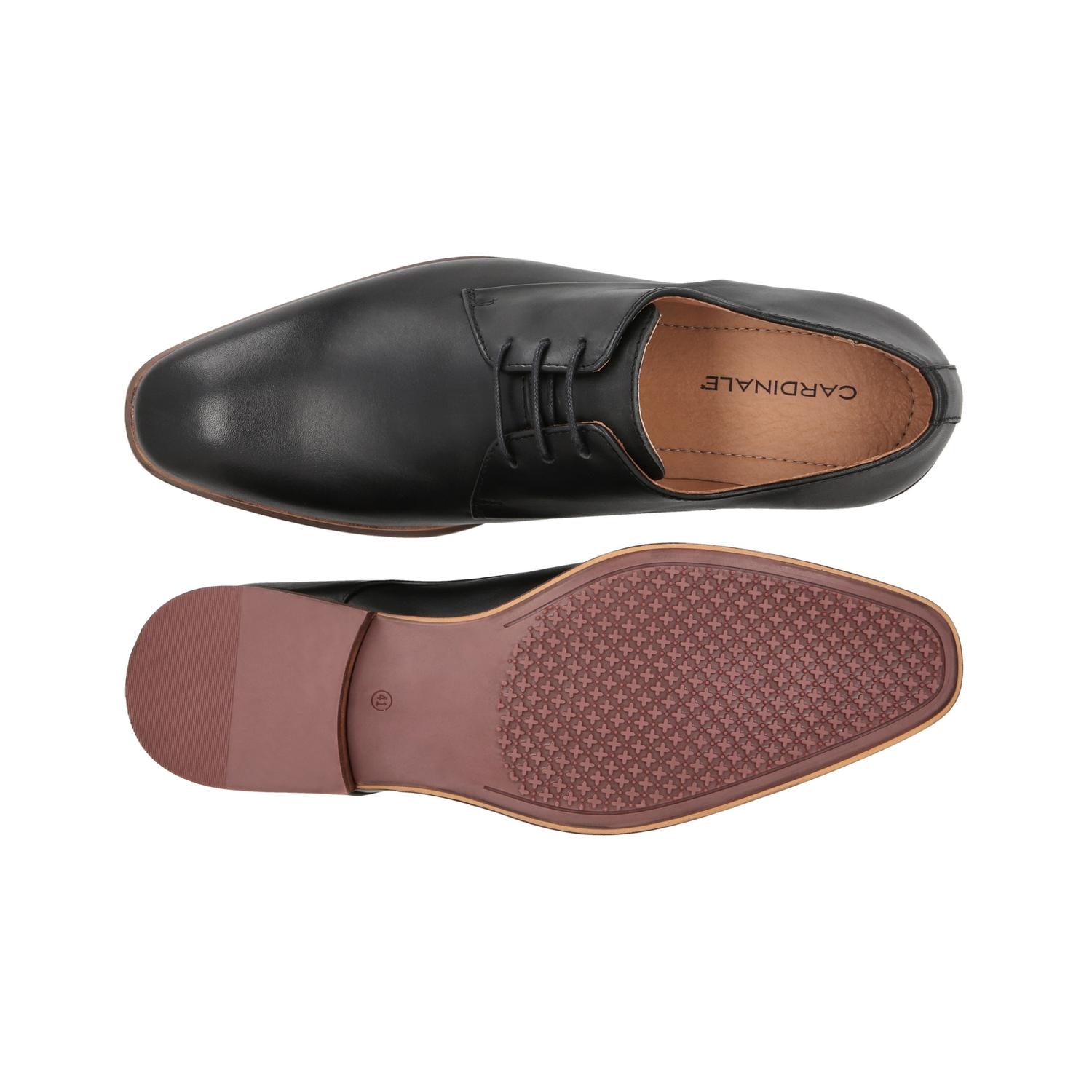 ZAPATOS HOMBRE CUERO PASSY-0-01 NEGRO CARDINALE - 3