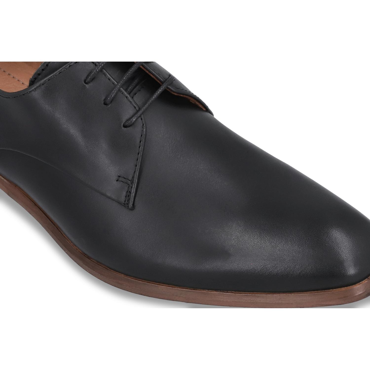 ZAPATOS HOMBRE CUERO PASSY-0-01 NEGRO CARDINALE - 4