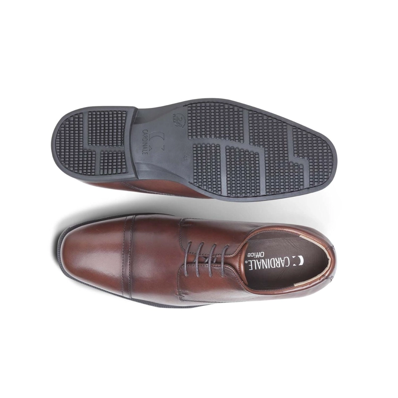 ZAPATOS HOMBRE CUERO 24 FLEX PIAMONTE-0-02-CAFE2 - 3