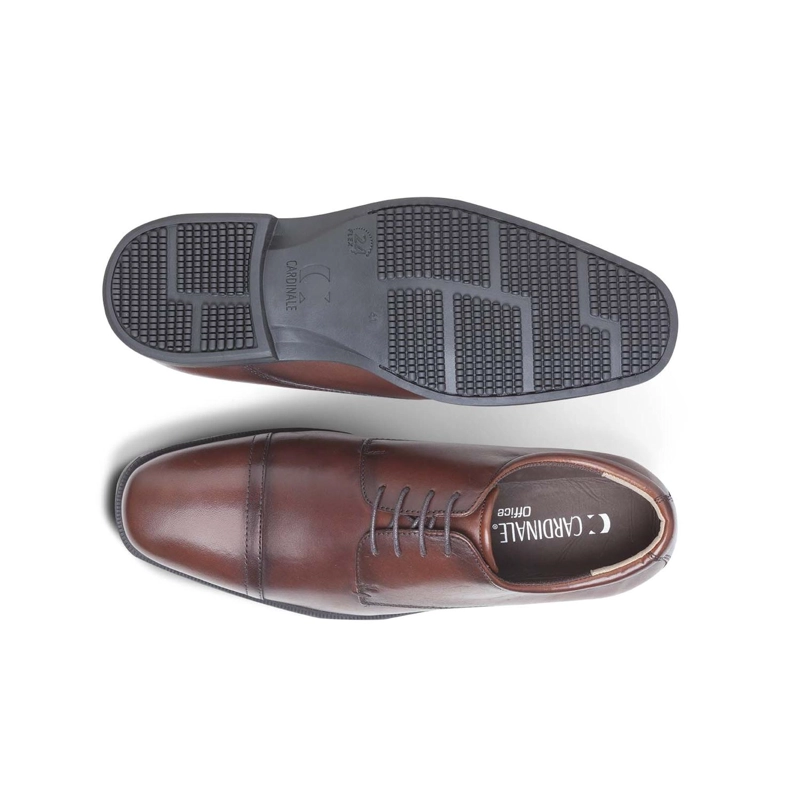 ZAPATOS HOMBRE CUERO 24 FLEX PIAMONTE-0-02-CAFE2 - 3