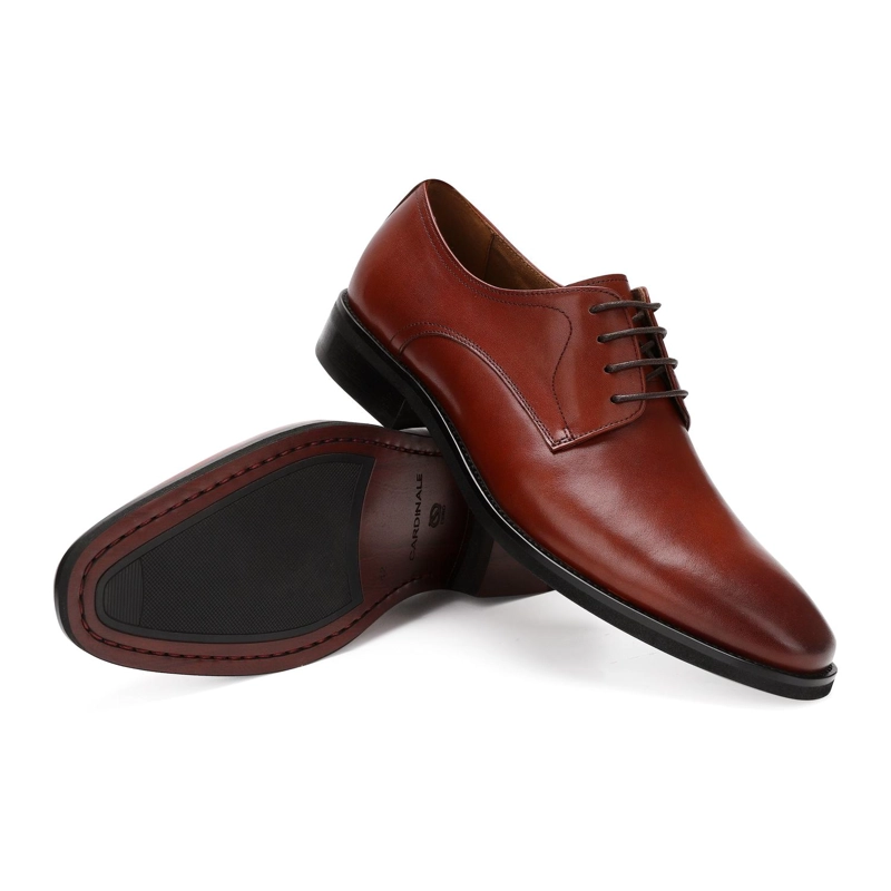 ZAPATOS HOMBRE CORDONES CUERO GRANIER-0-86 CAFE  B ['TEXTIL'] - 6