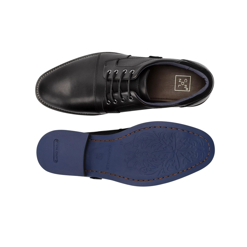 ZAPATOS HOMBRE CUERO DENIZEN-0-01 NEGRO - 3