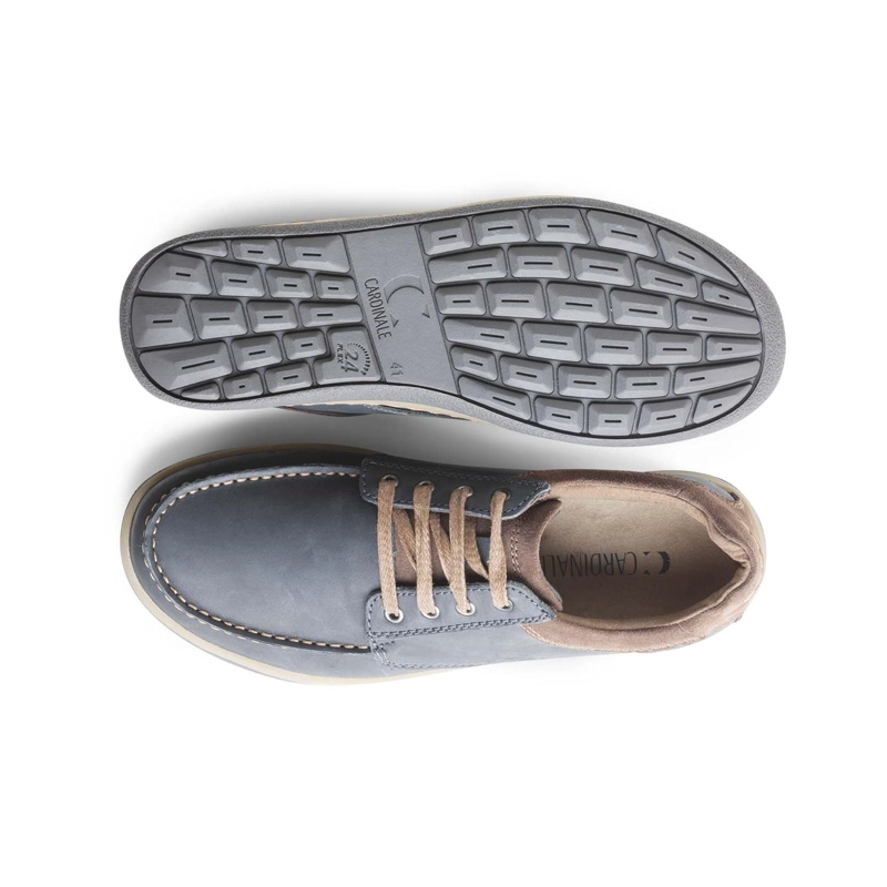 ZAPATOS HOMBRE CUERO ARNO-0-01-NEGRO ['TEXTIL'] - 3