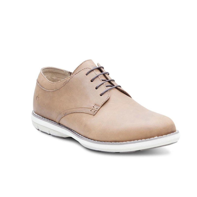 ZAPATOS HOMBRE CUERO DOZZA-0-03-BRANDY ['TEXTIL'] - 1