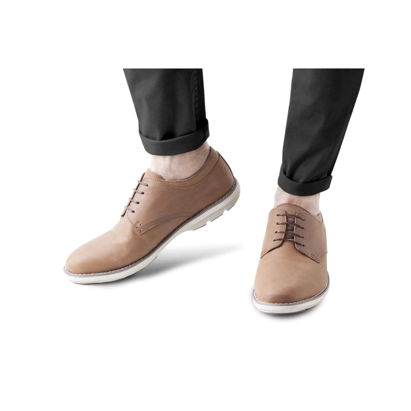 ZAPATOS HOMBRE CUERO DOZZA-0-03-BRANDY ['TEXTIL'] - 4