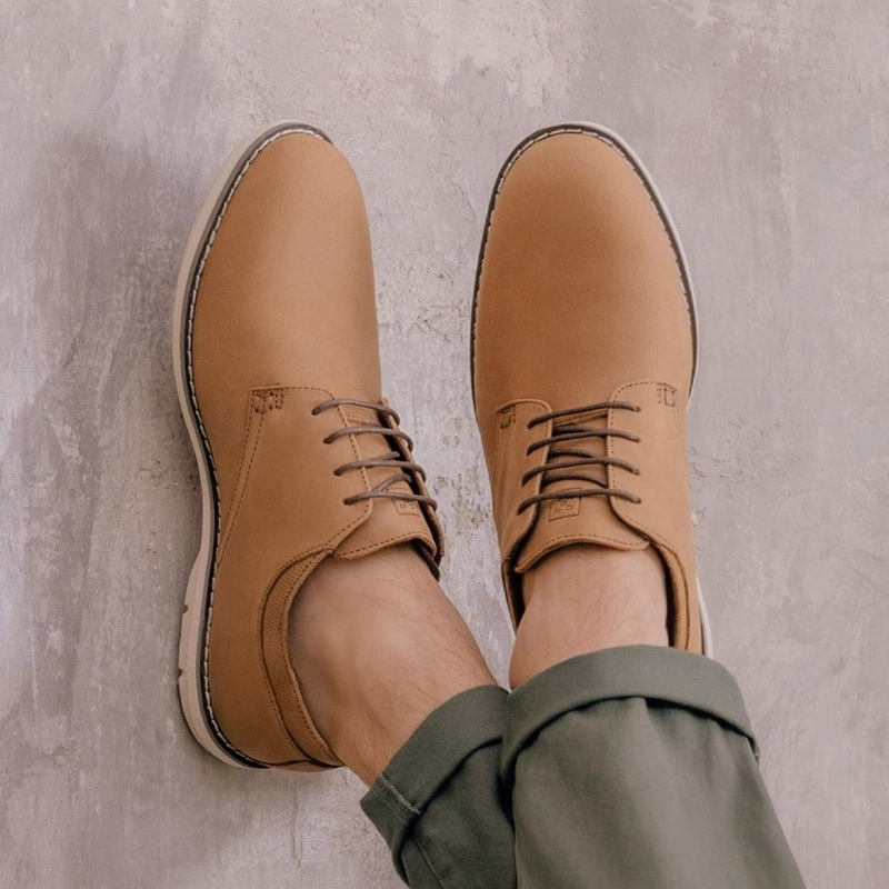 ZAPATOS HOMBRE CUERO DOZZA-0-03-BRANDY ['TEXTIL'] - 5