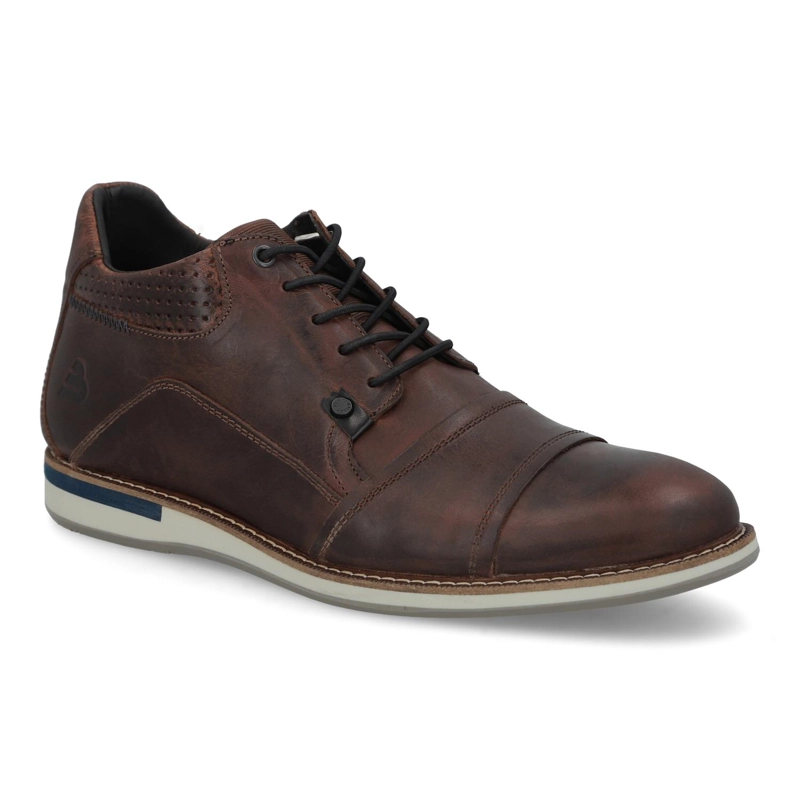 ZAPATOS HOMBRE CUERO LOVRET-0-20 BRANDY BULLBOXER - 1