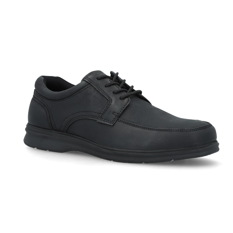 ZAPATOS HOMBRE CUERO MORNE-0-39 NEGRO - 1
