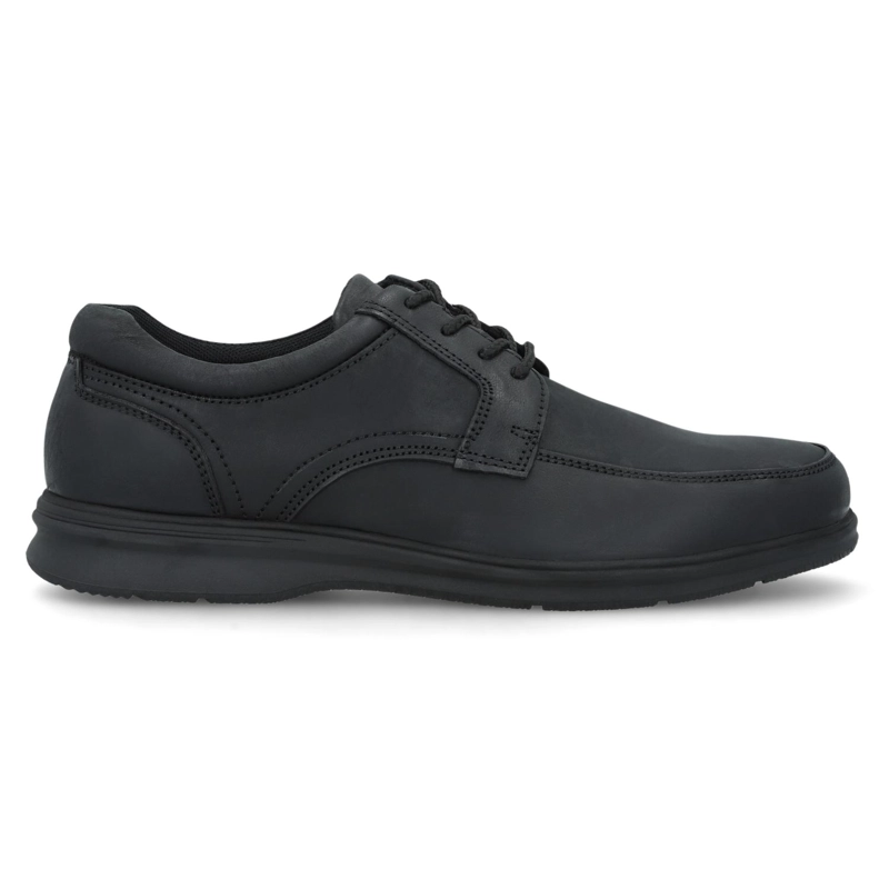 ZAPATOS HOMBRE CUERO MORNE-0-39 NEGRO - 2