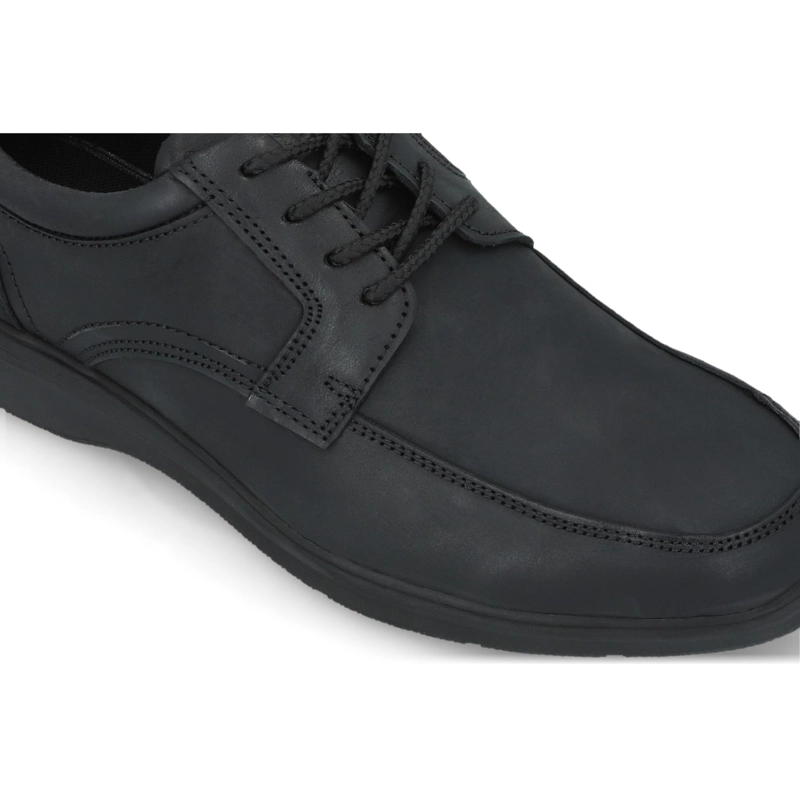 ZAPATOS HOMBRE CUERO MORNE-0-39 NEGRO - 4