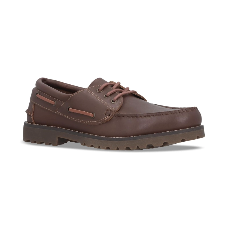 ZAPATOS HOMBRE CUERO OAKVILLE-0-02 CAFE - 1