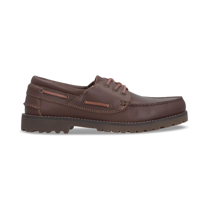 ZAPATOS HOMBRE CUERO OAKVILLE-0-02 CAFE - 2
