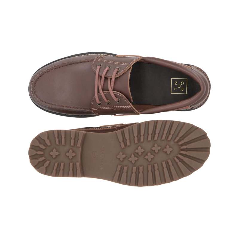 ZAPATOS HOMBRE CUERO OAKVILLE-0-02 CAFE - 3