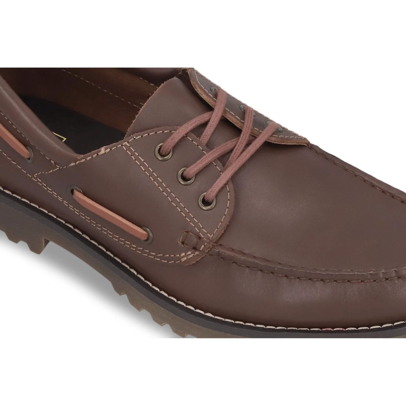 ZAPATOS HOMBRE CUERO OAKVILLE-0-02 CAFE - 4
