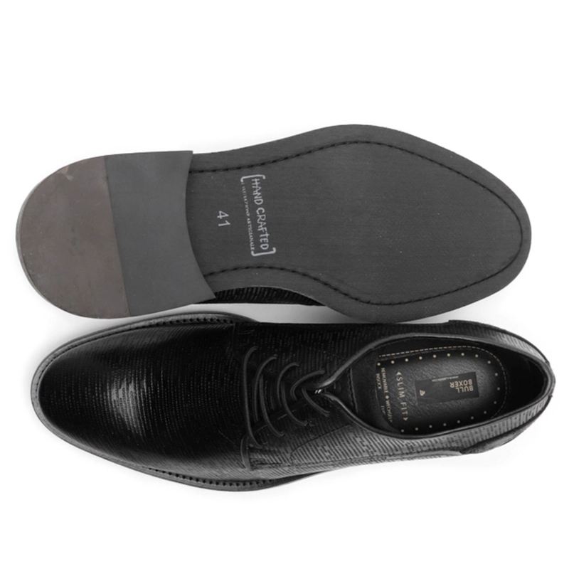 ZAPATOS HOMBRE CUERO LUDLOW-0-14 NEGRO BULLBOXER - 3