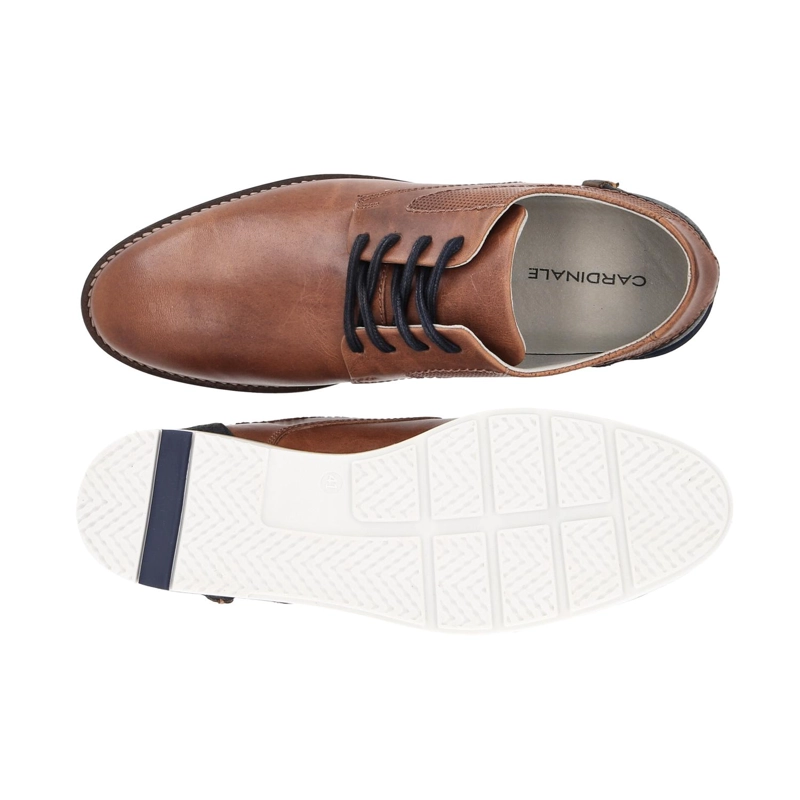 ZAPATOS HOMBRE CUERO UTRECHT-0-01 BRANDY CARDINALE - 3