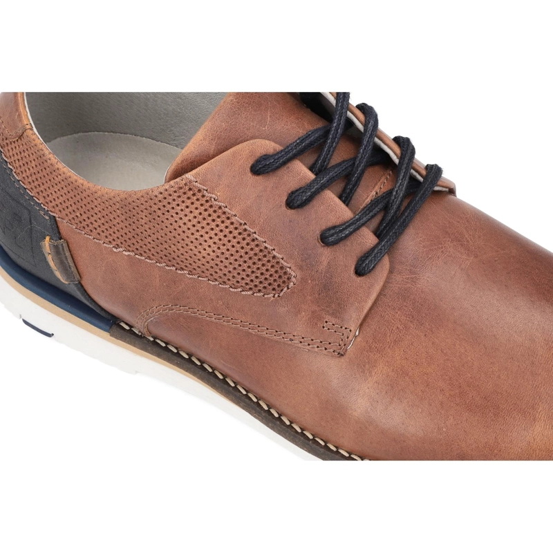 ZAPATOS HOMBRE CUERO UTRECHT-0-01 BRANDY CARDINALE - 5