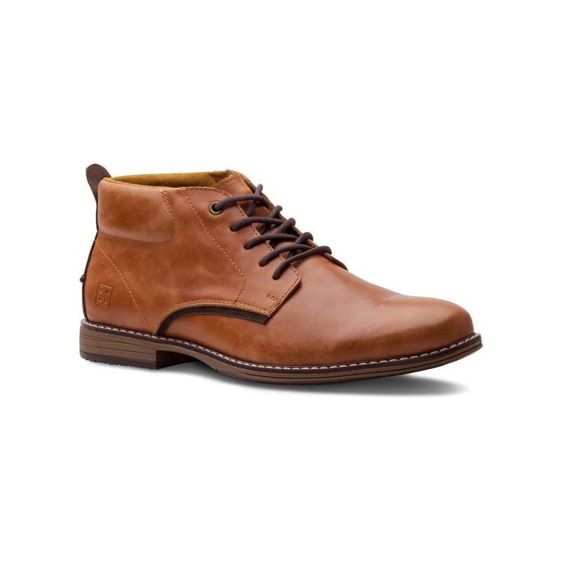 BOTINES HOMBRE CUERO YORK-6-47-BRANDY - 1