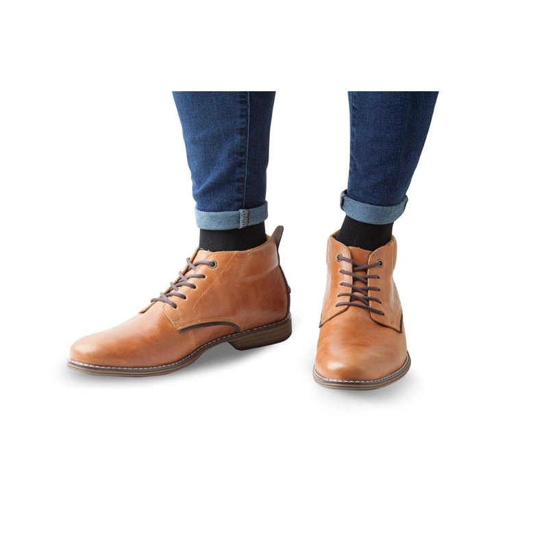 BOTINES HOMBRE CUERO YORK-6-47-BRANDY - 4