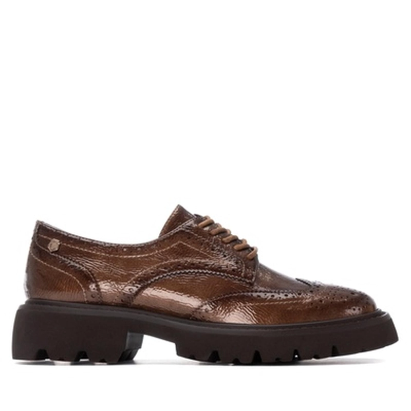 MOCASINES MUJER LIENA-4-50 MARRON CLARO CARMELA - 2