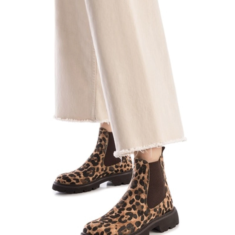 BOTINES ECOCUERO MUJER AILSA-6-46 BEIGE CARMELA - 3