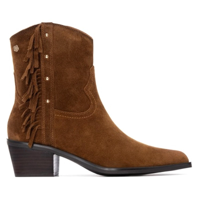 BOTINES CUERO MUJER ROSSELLA-6-63 BEIGE CARMELA - 2