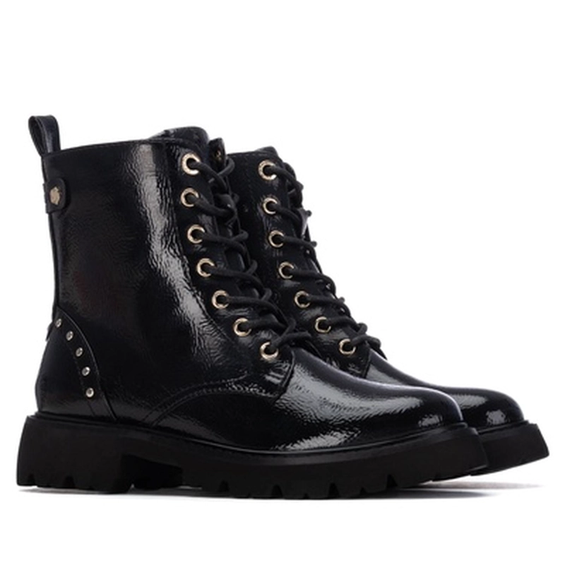 BOTINES MUJER AGNES-6-49 NEGRO CARMELA - 5