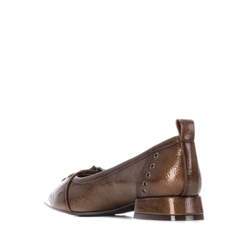 BALLERINAS MUJER SILVANA-4-09 MARRON CLARO CARMELA - 4