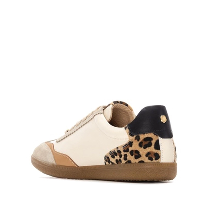 ZAPATILLAS CUERO MUJER ANGLA-0-40 BEIGE CARMELA - 4
