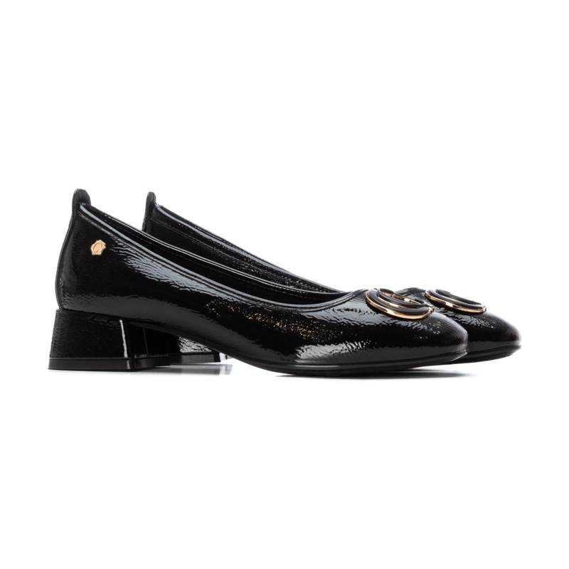 BALLERINAS ECOCUERO MUJER GUZA-4-40 NEGRO CARMELA - 4