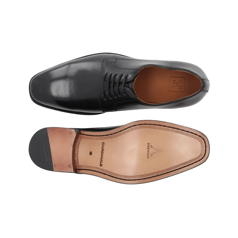 ZAPATOS FORMAL HOMBRE SUELA CUERO SHEFFIELD-0-01 NEGRO ['CUERO'] - 3