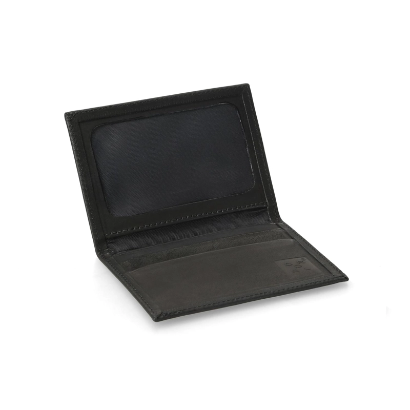 BILLETERA TARJETERO ULTRA SLIM CUERO BILLET-AD01-NEGRO A - 2