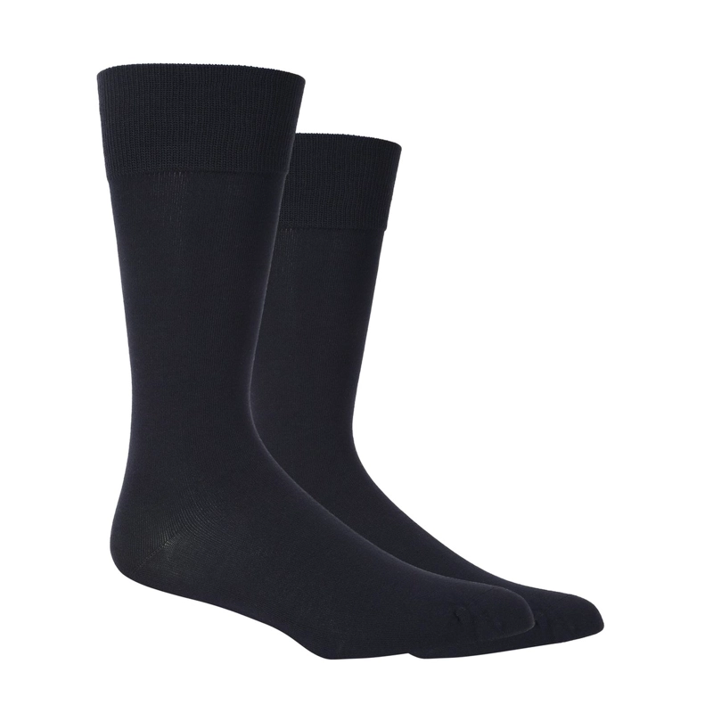 PACK 2 PARES CALCETINES BAMBOO HOMBRE 200-NEGRO A - 2