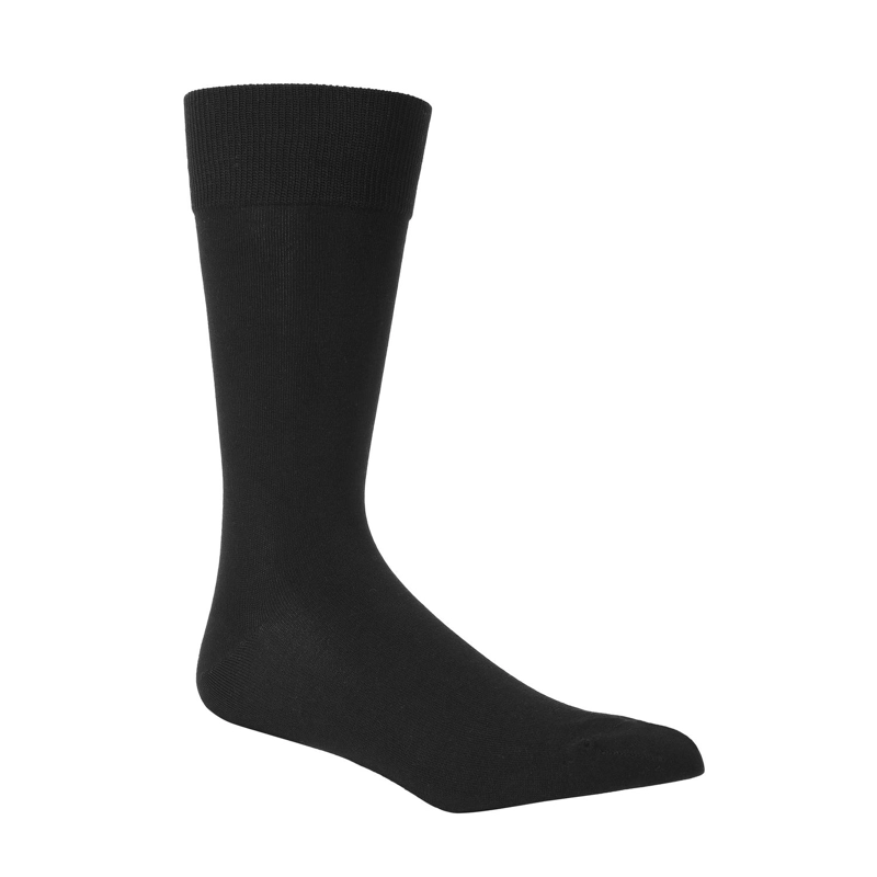 PACK 2 PARES CALCETINES HILO HOMBRE 144N-NEGRO A - 2