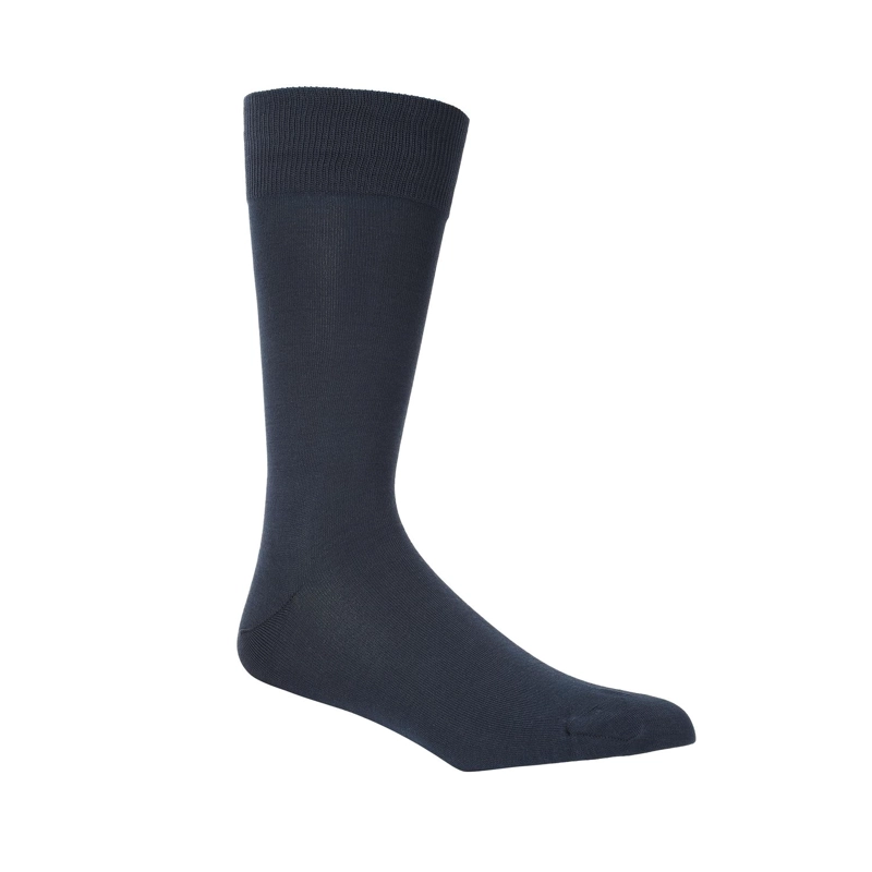 PACK 2 PARES CALCETINES HILO HOMBRE 144N-AZUL A - 2