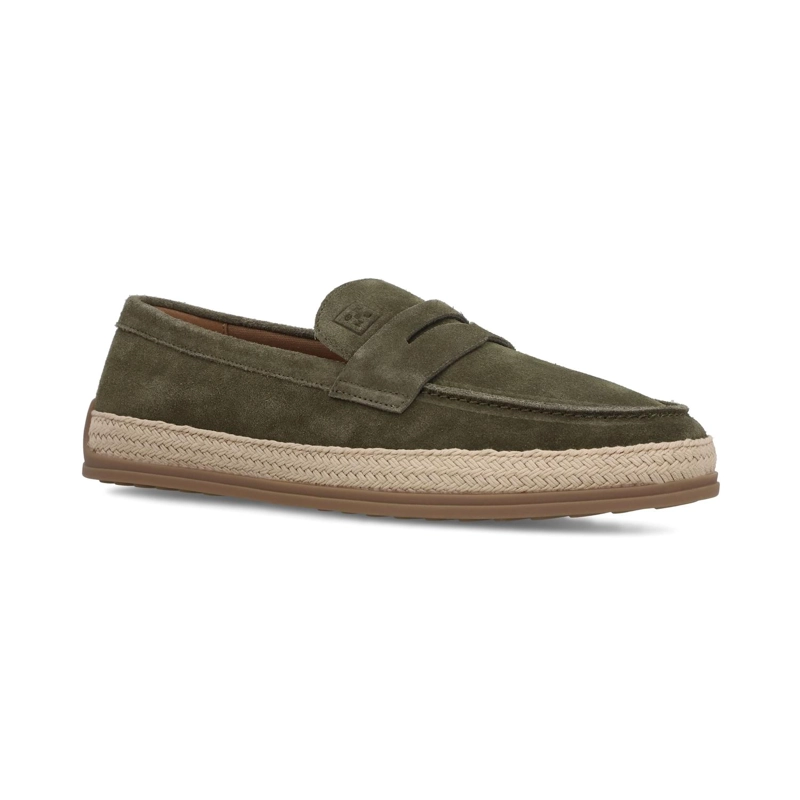 MOCASINES HOMBRE CUERO PORTSIDE-4-02 VERDE - 1