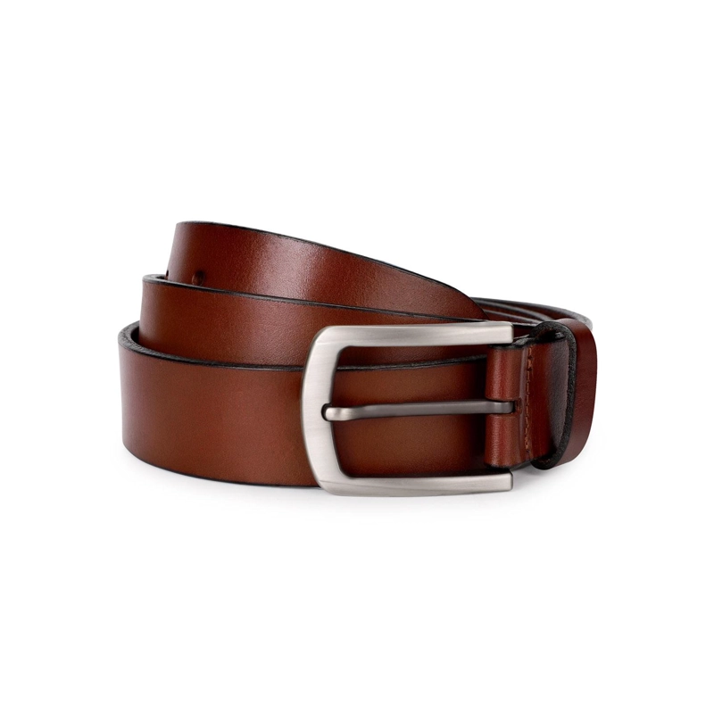 CINTURON CUERO HOMBRE CINT-V001-BRANDY - 1