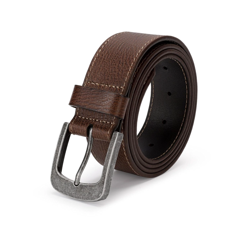 CINTURON CASUAL CUERO HOMBRE CINT-CC02-CAFE - 2