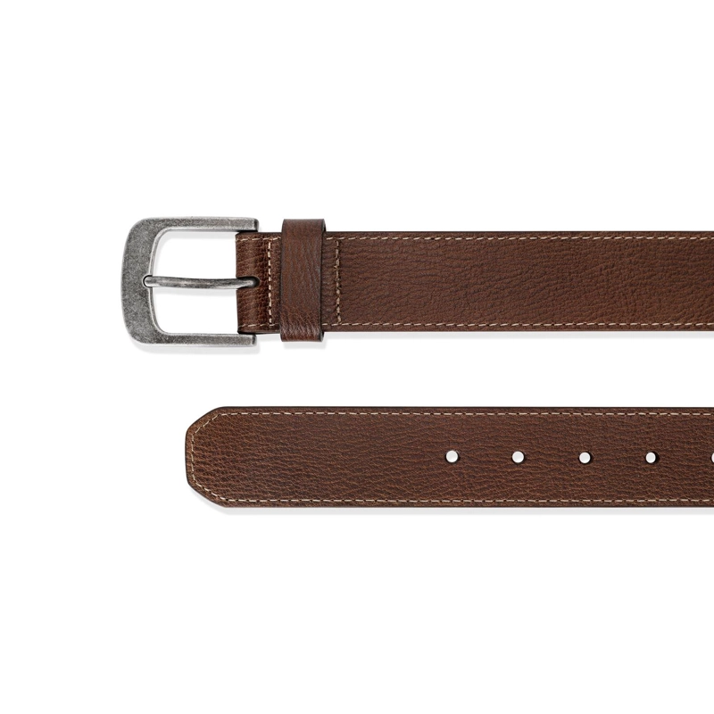 CINTURON CASUAL CUERO HOMBRE CINT-CC02-CAFE - 3