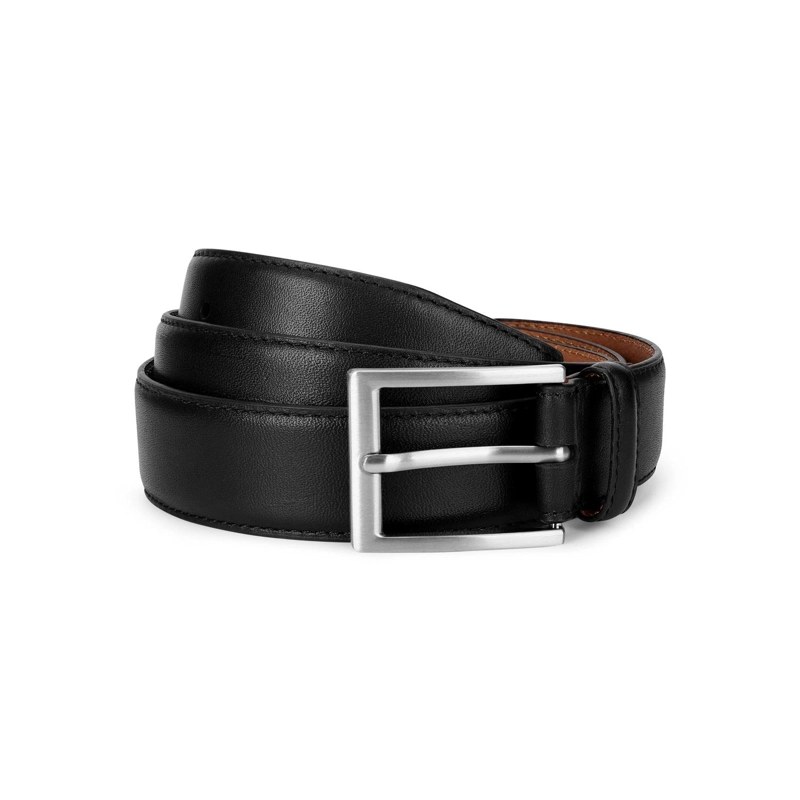 CINTURON CUERO HOMBRE CINT-VP08-NEGRO - 1