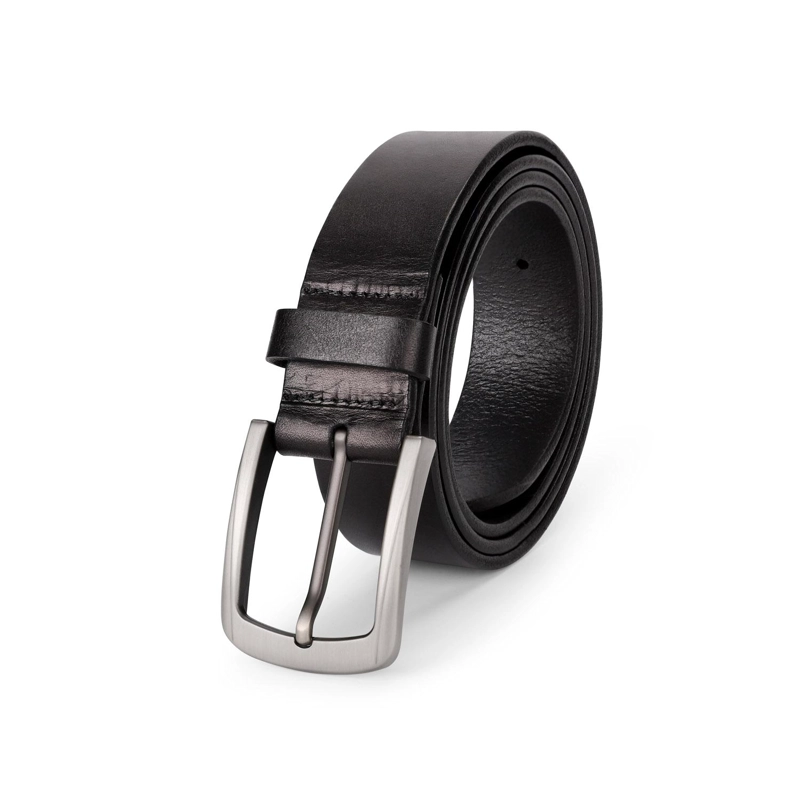CINTURON CUERO HOMBRE CINT-V001-NEGRO - 2
