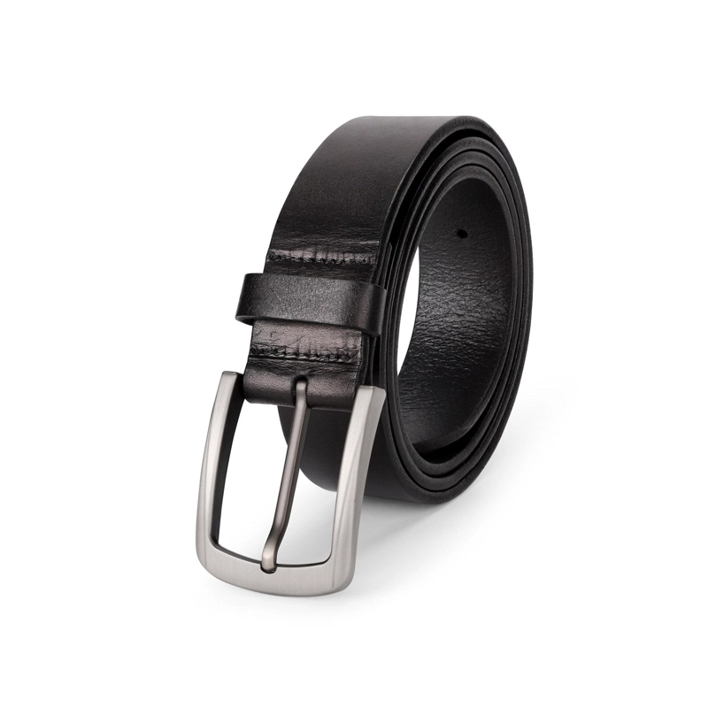 CINTURON CUERO HOMBRE CINT-V001-NEGRO - 2