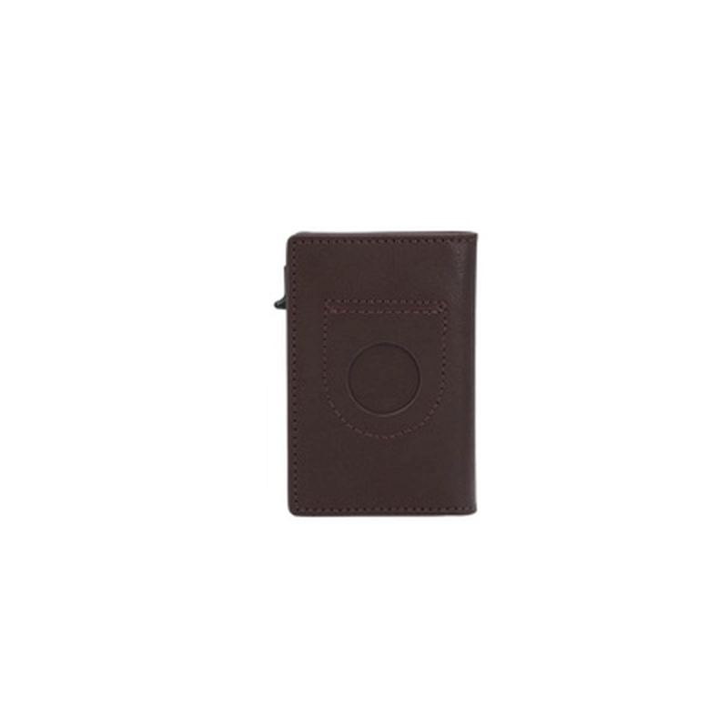 BILLETERA DELUXE BOX HOMBRE CUERO CAFE  BILLET-BOX1 - 5