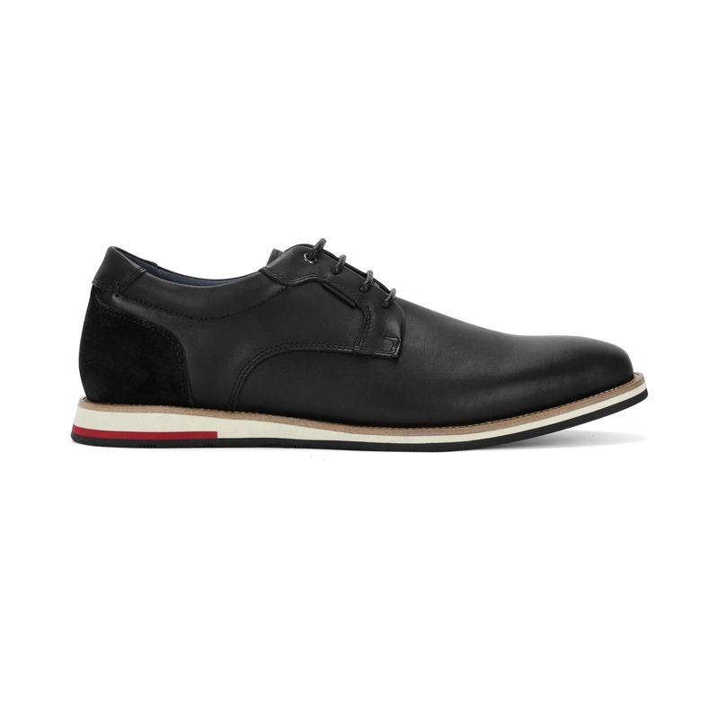 ZAPATOS FORMAL SPORTY HOMBRE CUERO SHELFORD NEGRO CARDINALE - 2