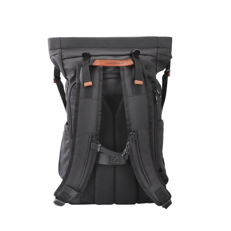 MOCHILA TEXTIL HOMBRE OSLO PARA LAPTOP NEGRO CARDINALE - 4