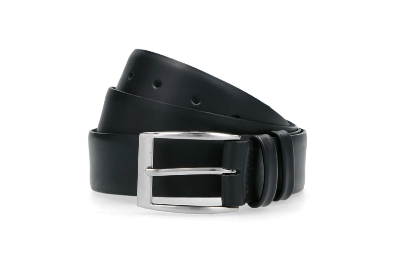 CINTURON CUERO HOMBRE ACABADO BRILLANTE NEGRO CARDINALE - 1
